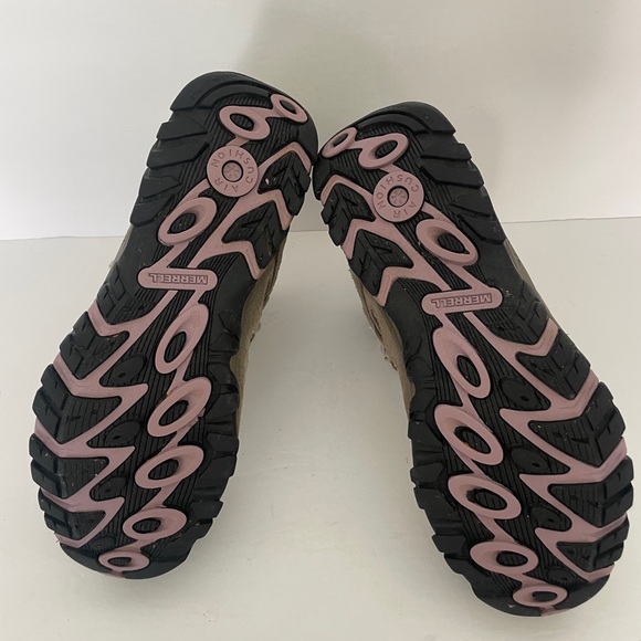 Women’s Merrell Ridgepass Mid Waterproof Brindle/ Seafog Hikers Size 10 - Picture 5 of 11